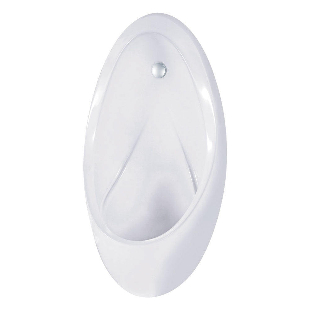 Isabella Single Stall Urinal Kit, Gloss White with Zip�� FlushMaster��