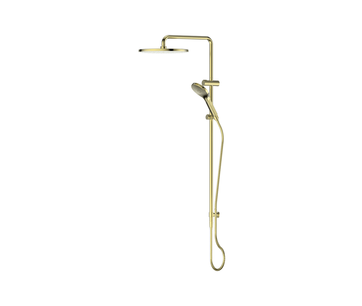 Lavish Bubblejet Twin Rail Shower