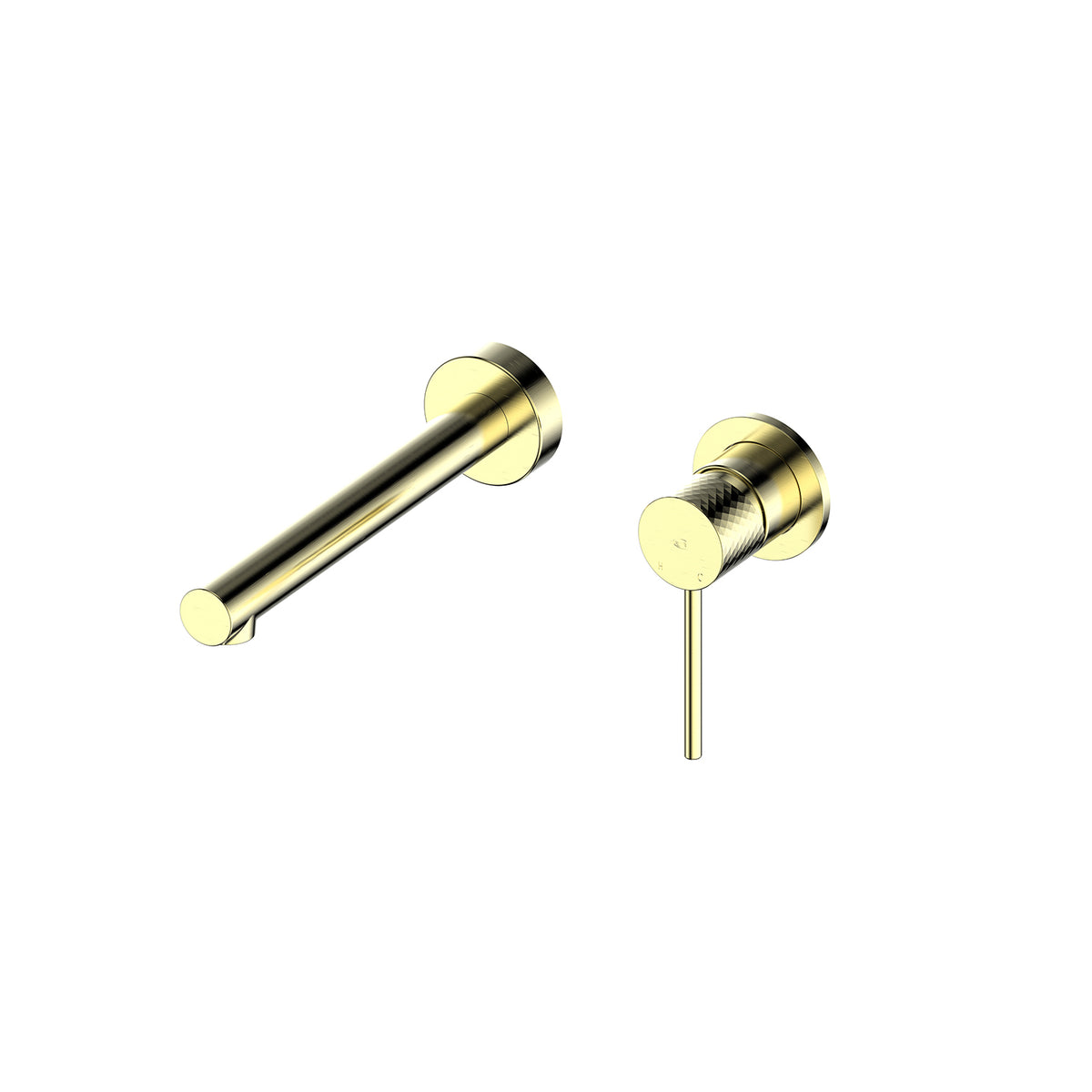 Mika Wall Basin/Bath Mixer - PVD Brushed Brass (LF21212520BB)
