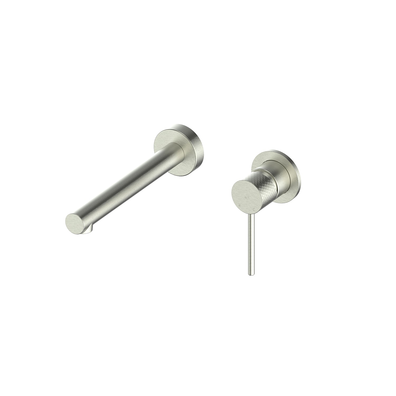 Mika Wall Basin/Bath Mixer - PVD Brushed Nickel (LF21212520BN)