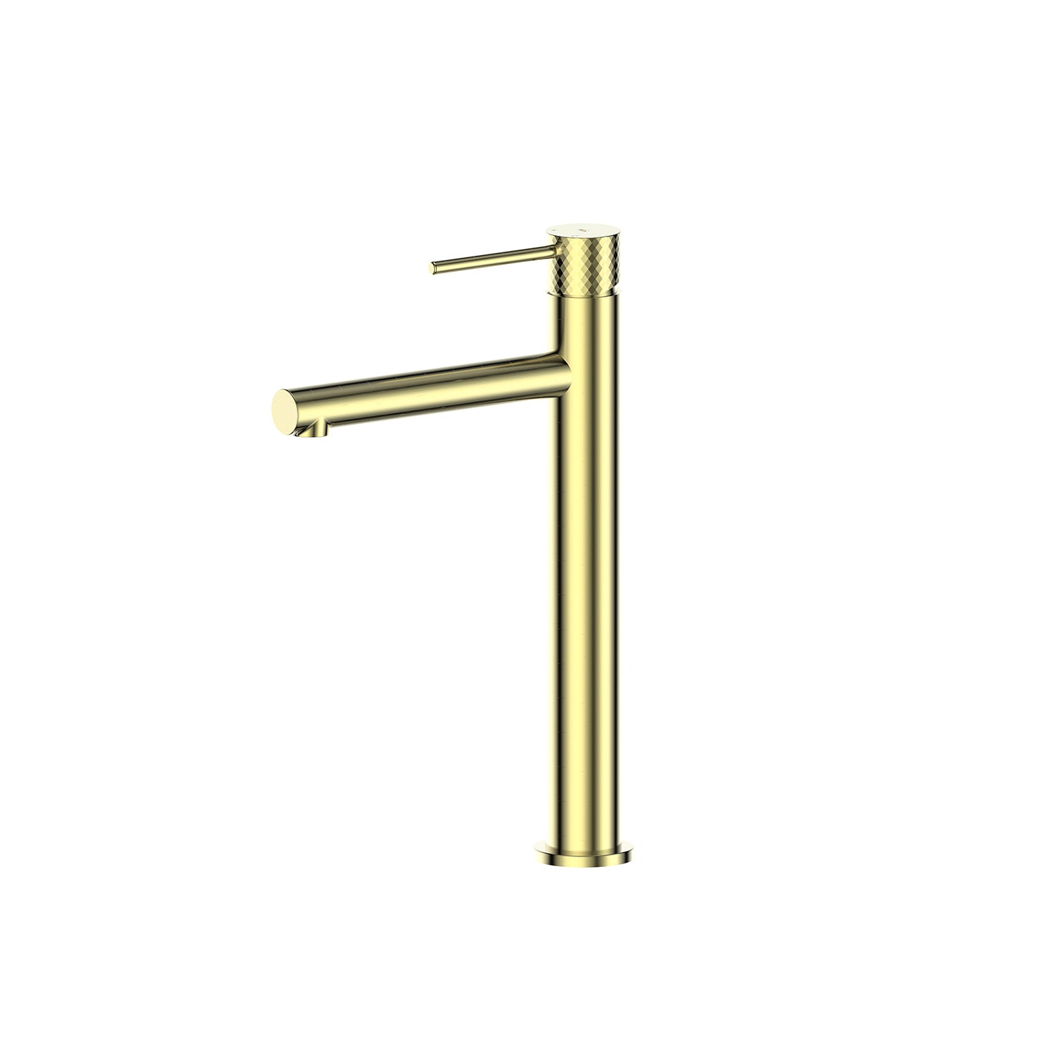 Mika Tower Basin Mixer - PVD Brushed Brass (LF2121256BB)