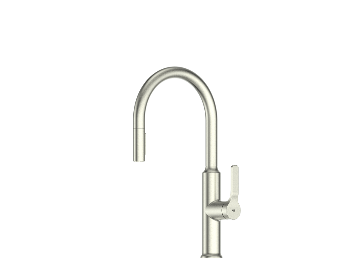 Craft Pulldown Kitchen Mixer with Prep Spout - PVD Brushed Nickel (LF24803543BN)