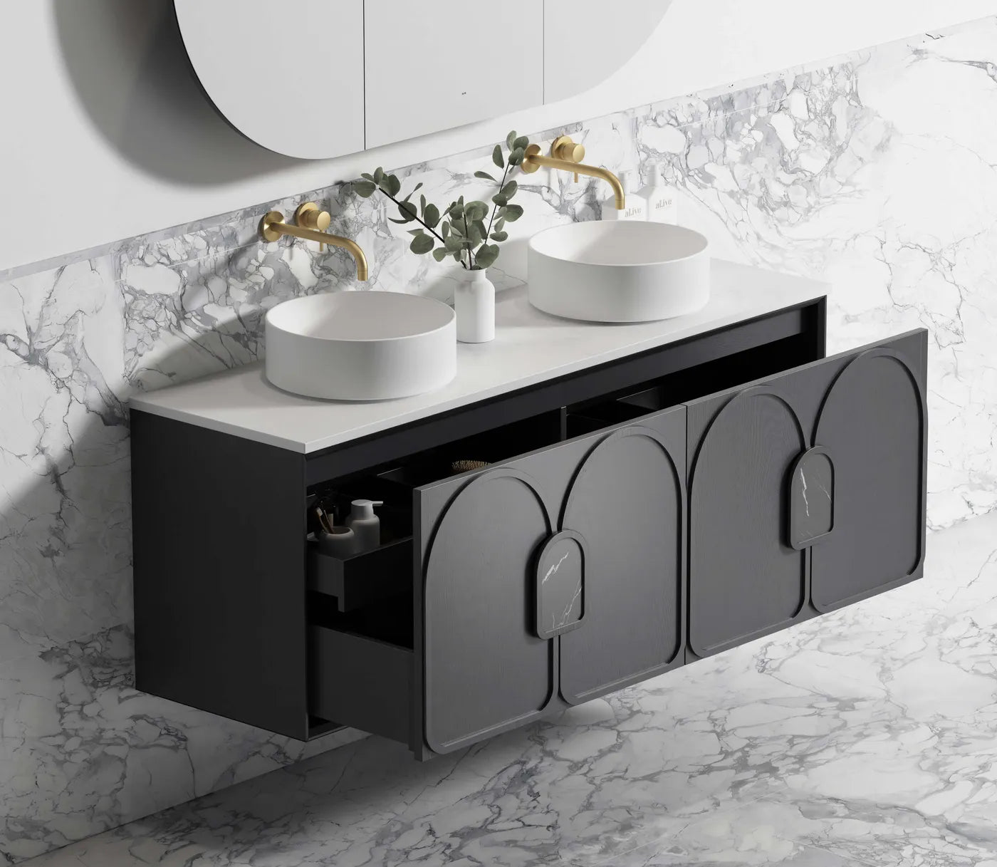The Laguna Collection - Black American Oak - Neche Interiors