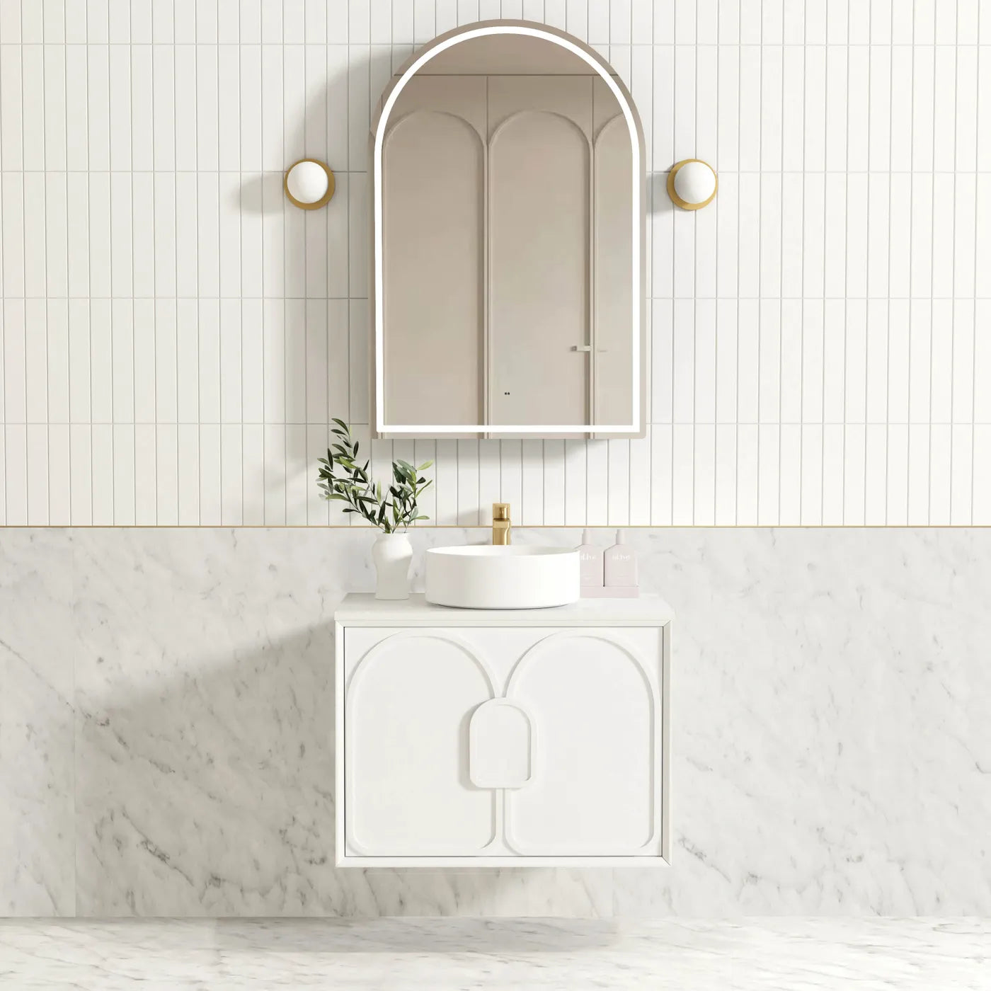 The Laguna Collection - Satin White - Neche Interiors