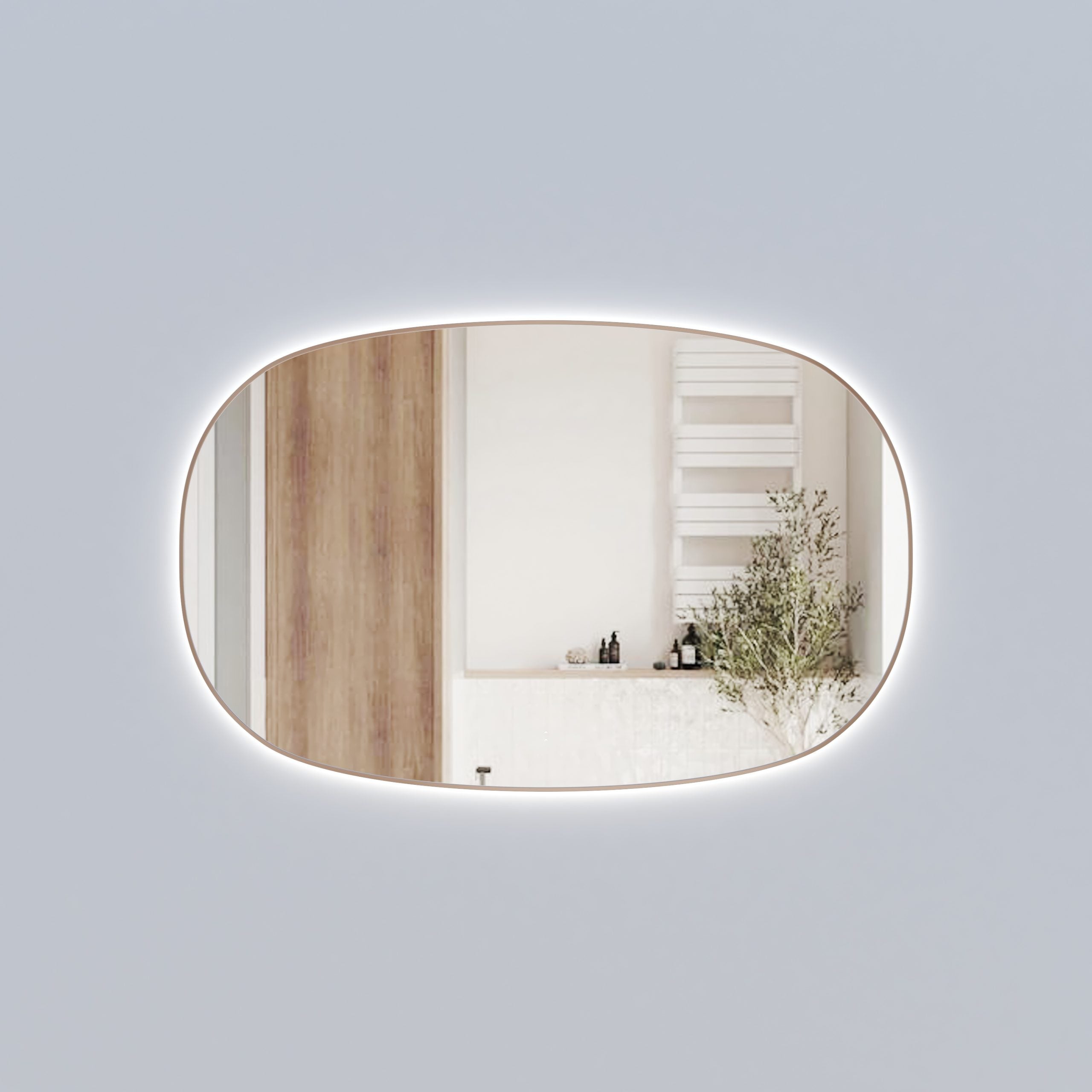 Valmont Horizontal 1100mm/1400mm LED Mirror - Neche Interiors