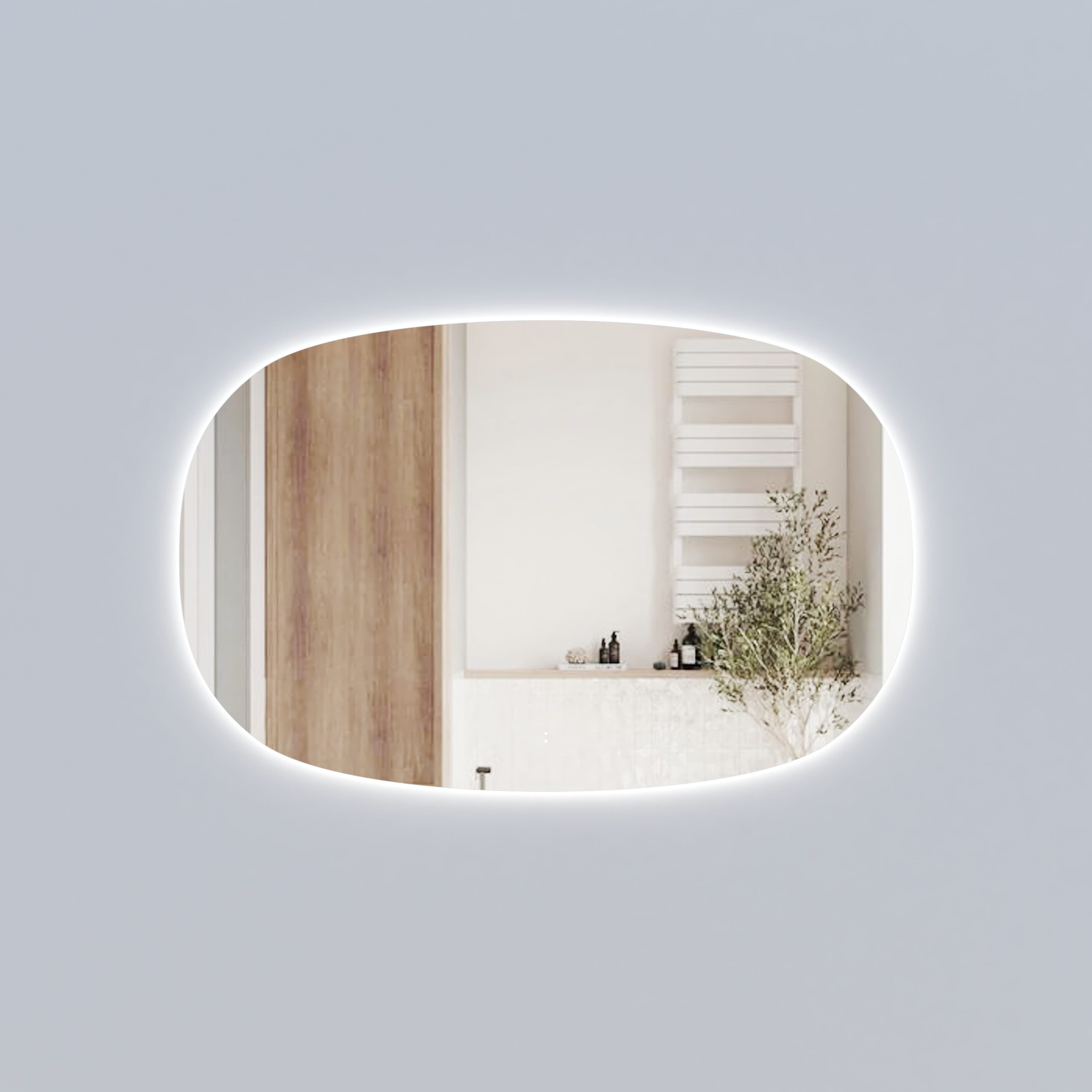 Valmont Horizontal 1100mm/1400mm LED Mirror - Neche Interiors