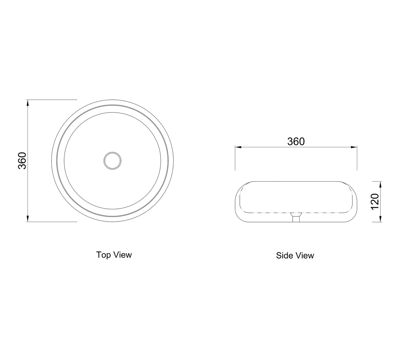 Laguna Counter Top Basin - Neche Interiors