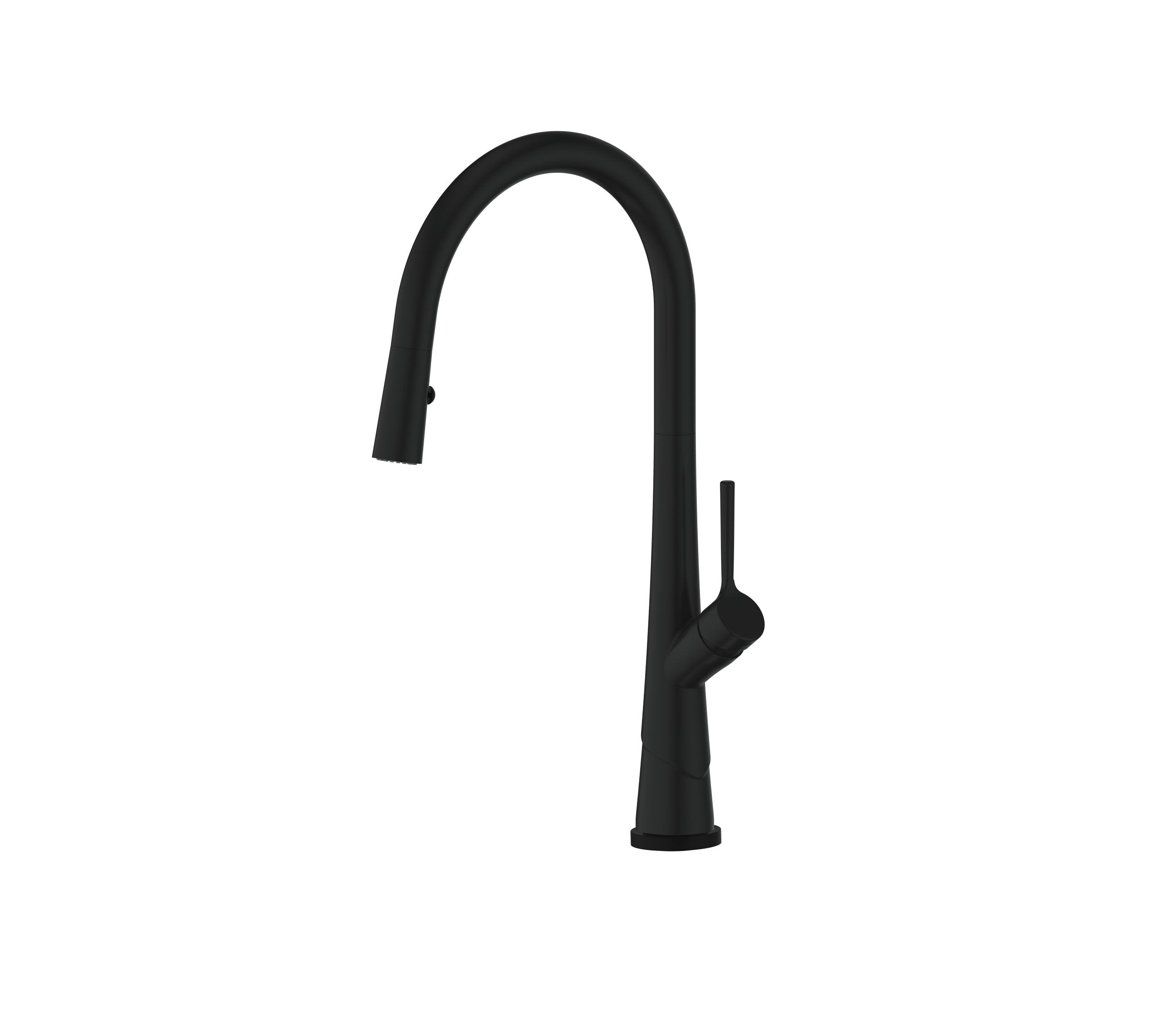 Lustro Kontact Pull-Down Sink Mixer - Matte Black (LF19580254MB)
