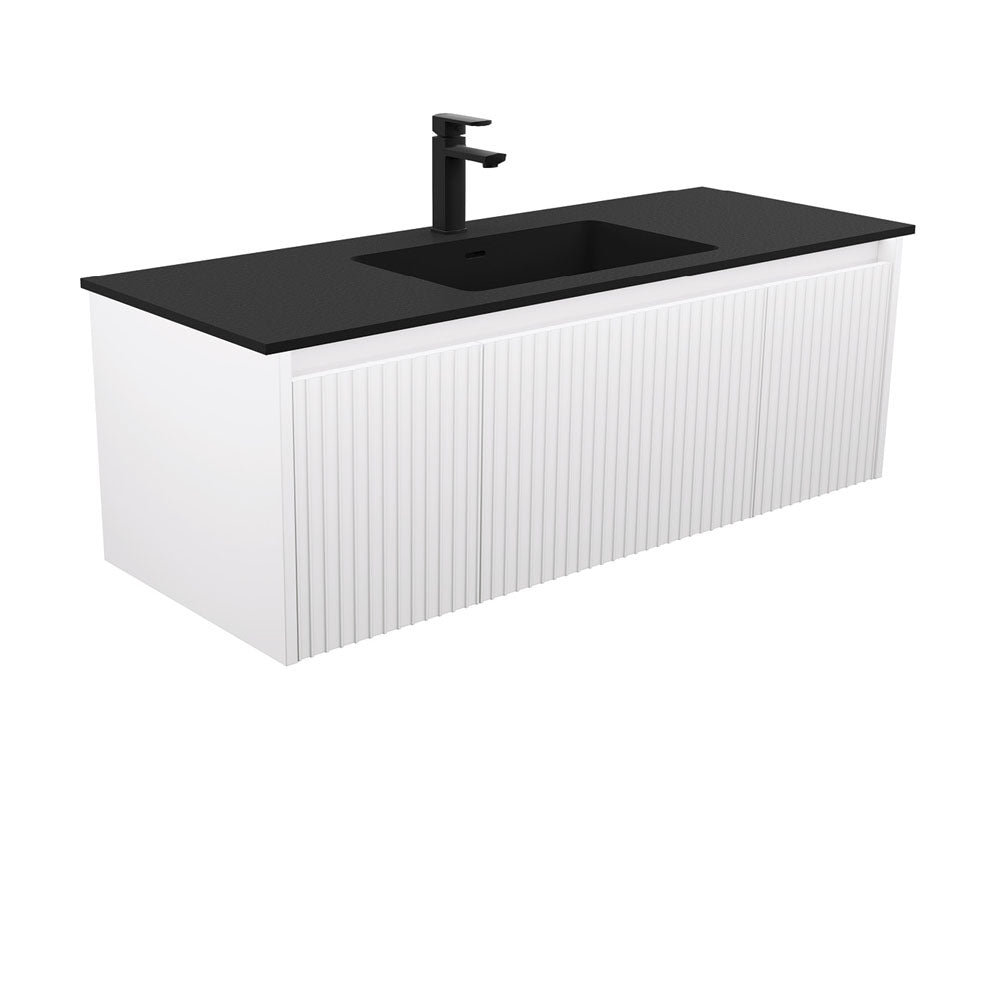 Montana Alina Satin White Wall-Hung Vanity