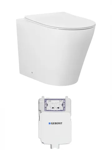 Alzano In Wall Tornado Flush Toilet System - Neche Interiors