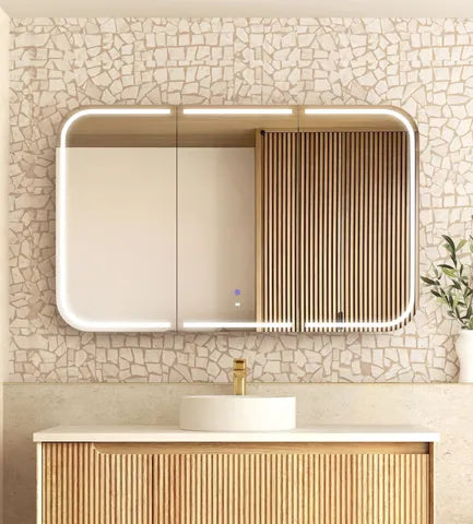 Newport LED Shaving Cabinet - Neche Interiors