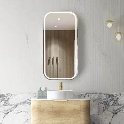 Newport LED Shaving Cabinet - Neche Interiors