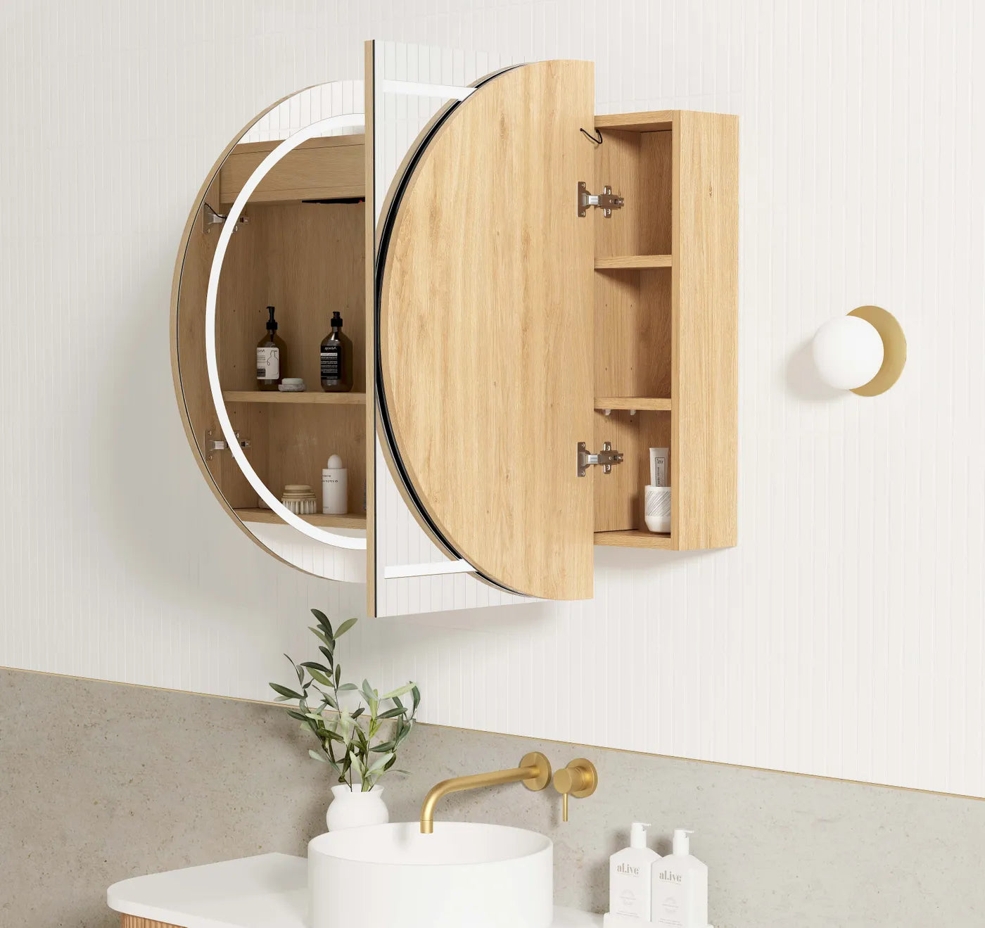 Bondi LED Shaving Cabinet - Premium Edition - Neche Interiors