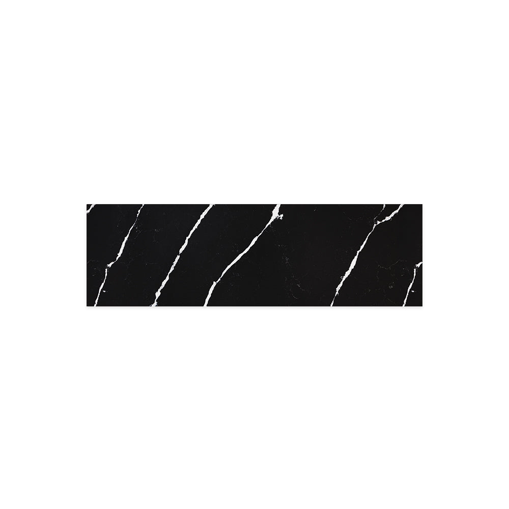 Nero Vena Silica Free Stone Top Ensuite Depth - Neche Interiors