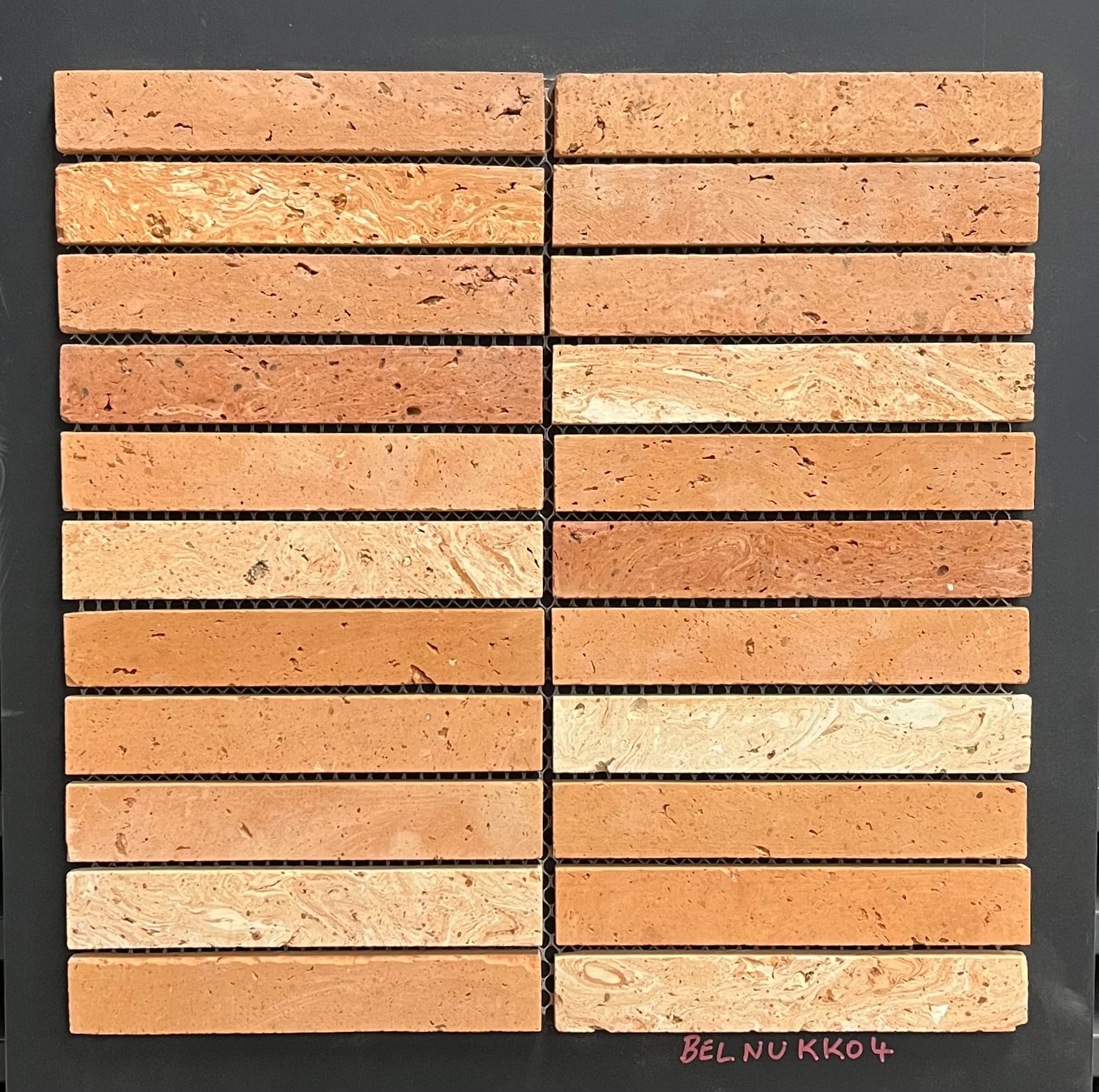 Nutte Red Flat Kit Kat Mosaic
