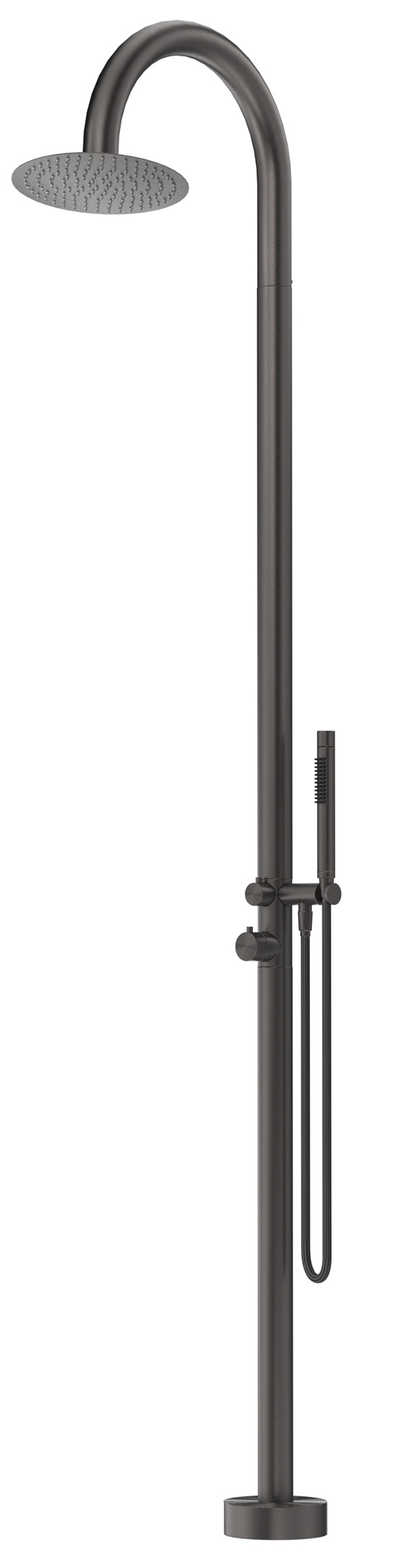 Mica Gooseneck Freestanding Outdoor Shower - Neche Interiors