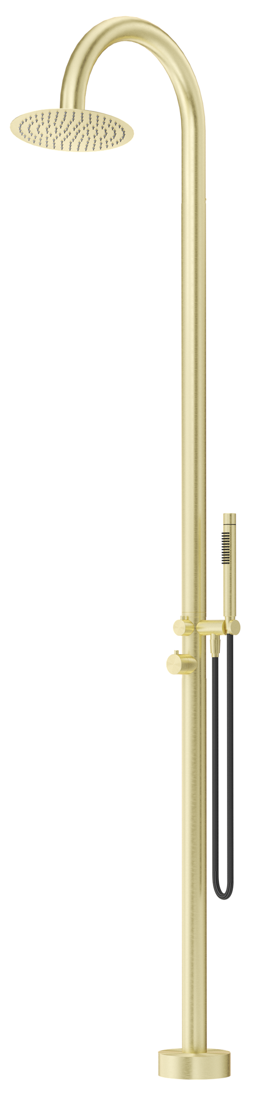 Mica Gooseneck Freestanding Outdoor Shower - Neche Interiors