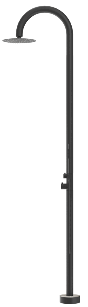 Mica Gooseneck Freestanding Outdoor Shower - Neche Interiors