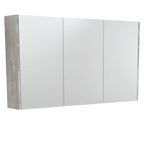 1200 Mirror Cabinet With Industrial Side Panels
