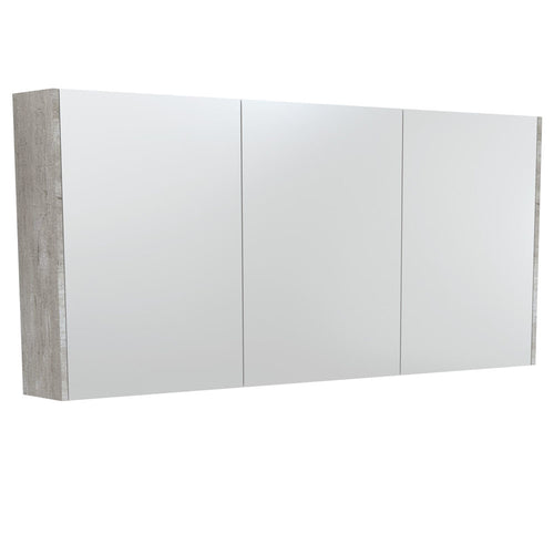 1500 Mirror Cabinet With Industrial Side Panels