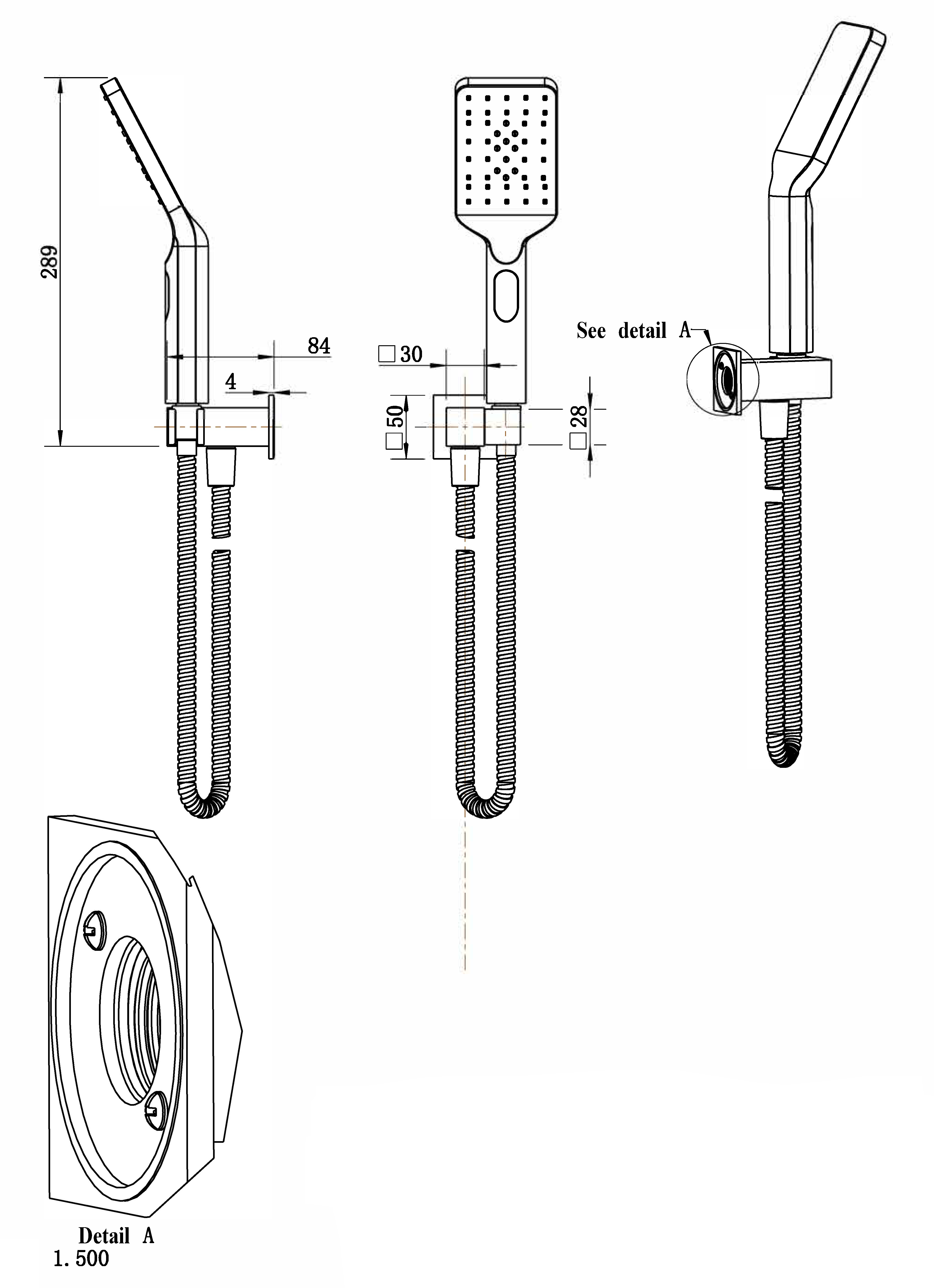 Eden Hand Shower - Neche Interiors