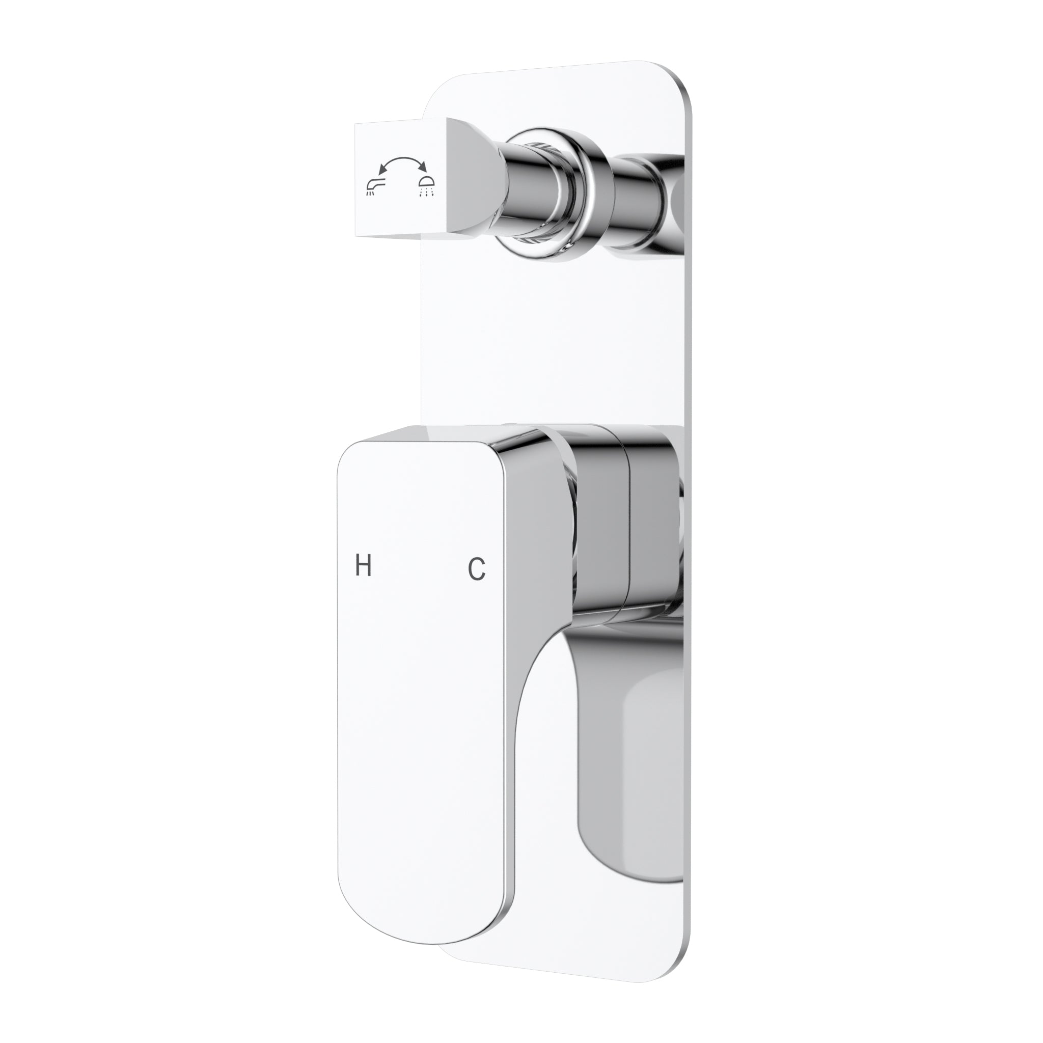 Eden Wall Mixer With Diverter - Neche Interiors