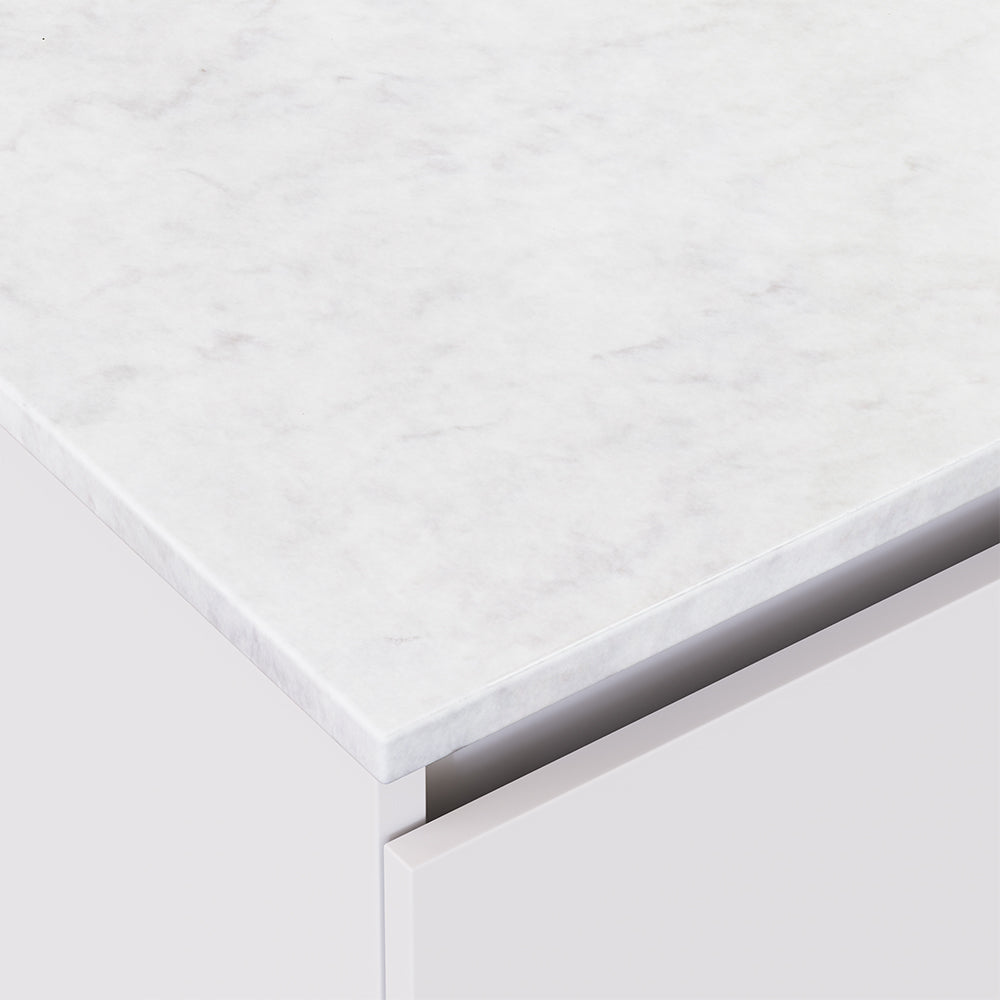 Polar Sacco Silica Free Stone Top Rectangular Full Depth