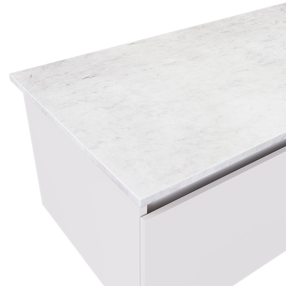 Polar Sacco Silica Free Stone Top Rectangular Full Depth