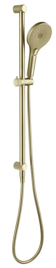 Mica Fluted Shower Rail - Inbuilt Inlet - Neche Interiors