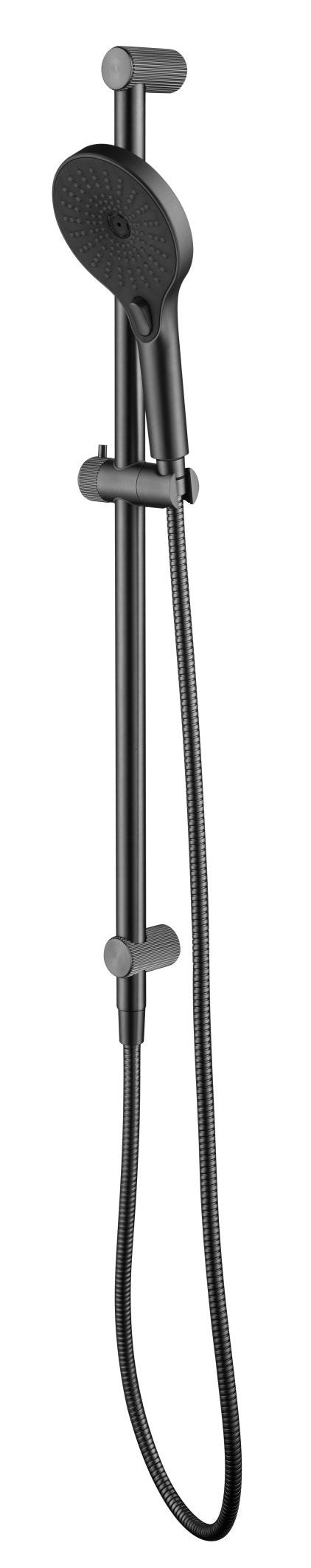 Mica Fluted Shower Rail - Inbuilt Inlet - Neche Interiors