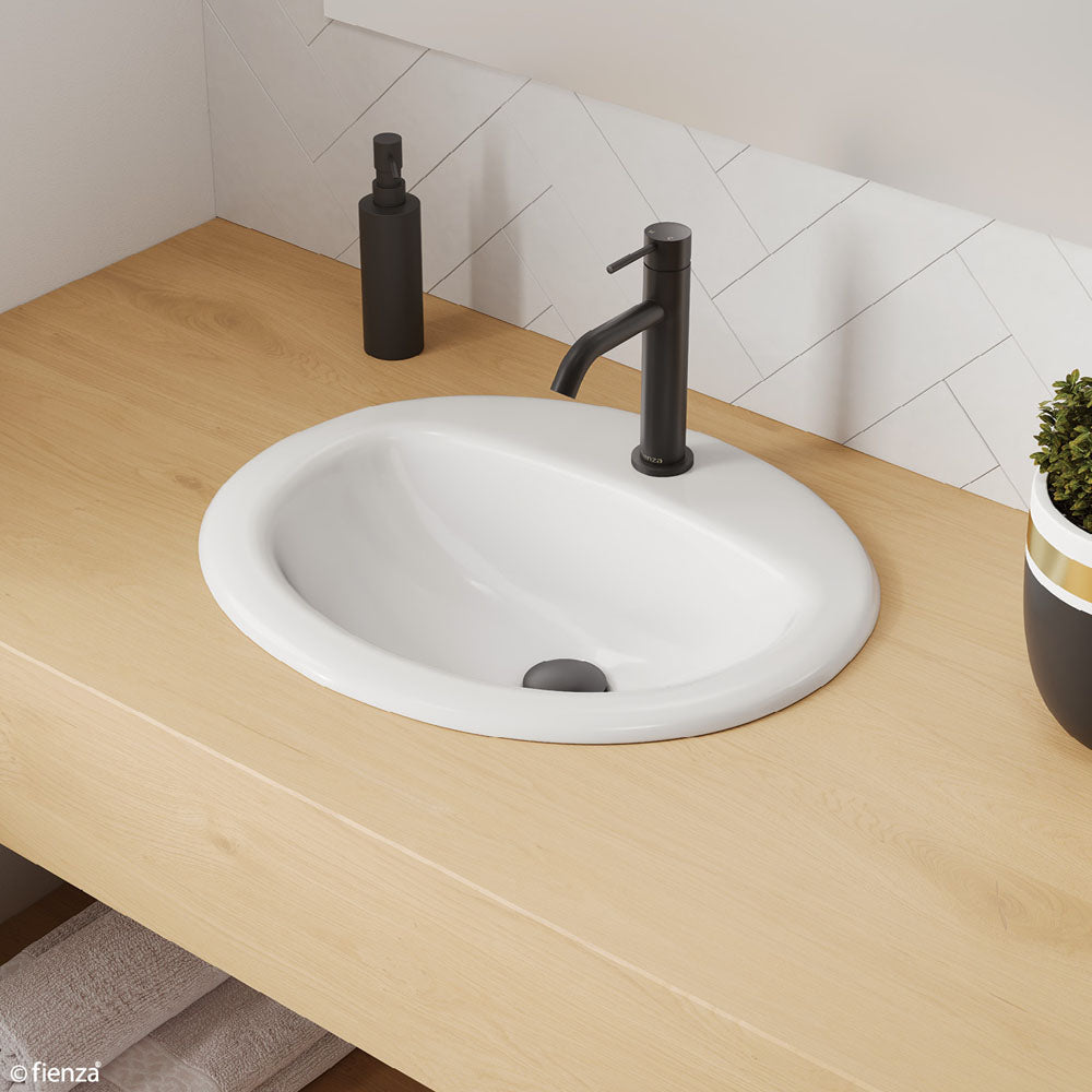 Stella Fully-Inset Basin, 1 Tap Hole