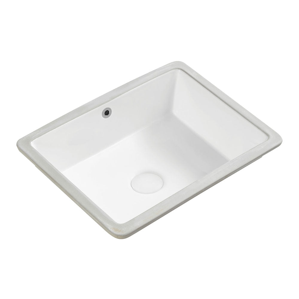 Koko Undermount Basin, Matte White
