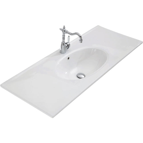 Rotondo Full Depth Ceramic Basin Top 1200