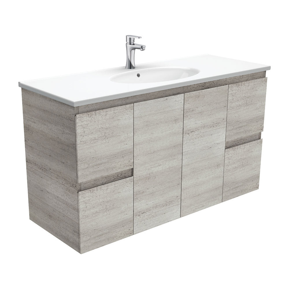 Rotondo Edge Industrial Wall-Hung Vanity