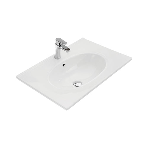 Rotondo Full Depth Ceramic Basin Top 600