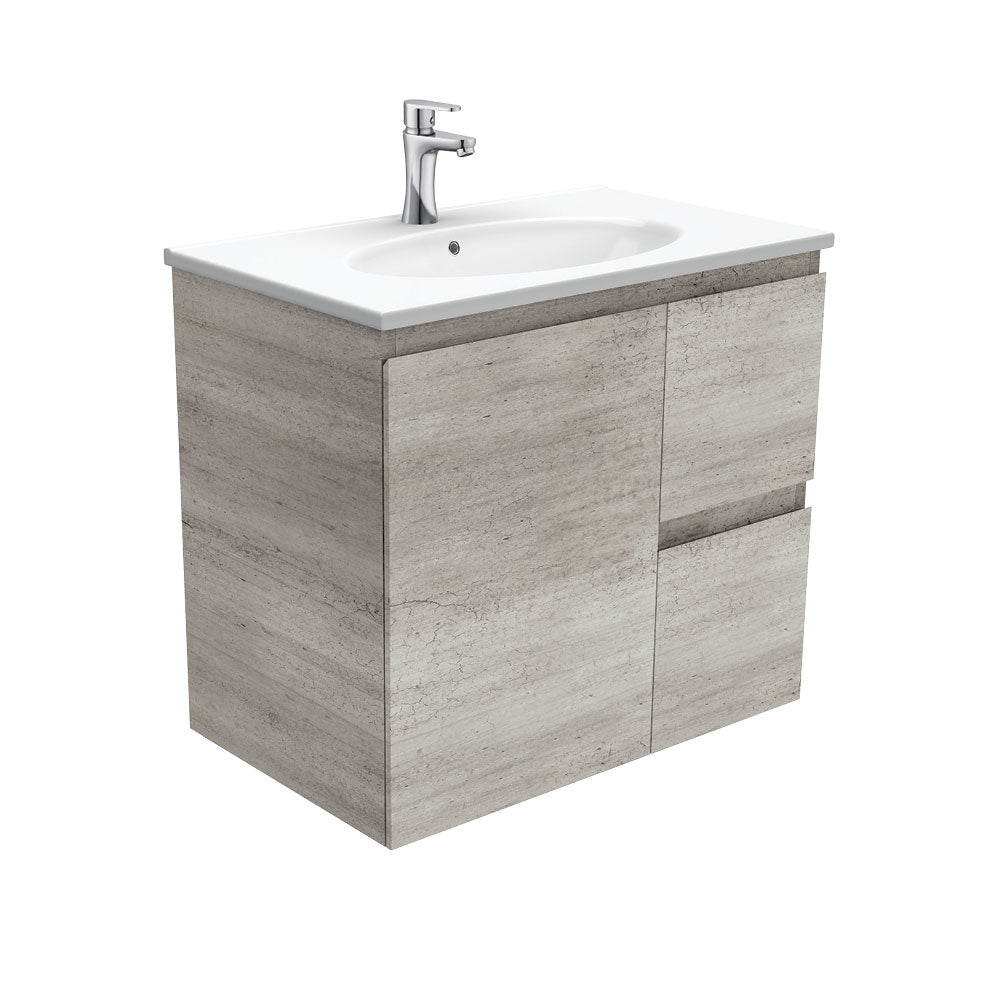 Rotondo Edge Industrial Wall-Hung Vanity
