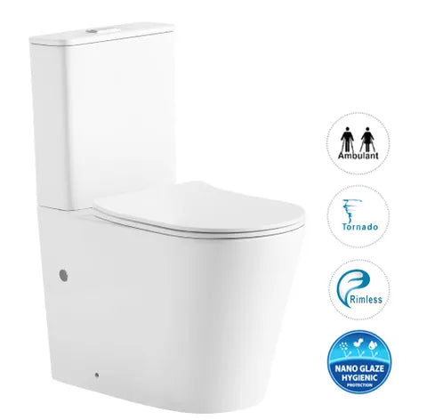 Radiant Back To Wall Toilet Suite - Neche Interiors