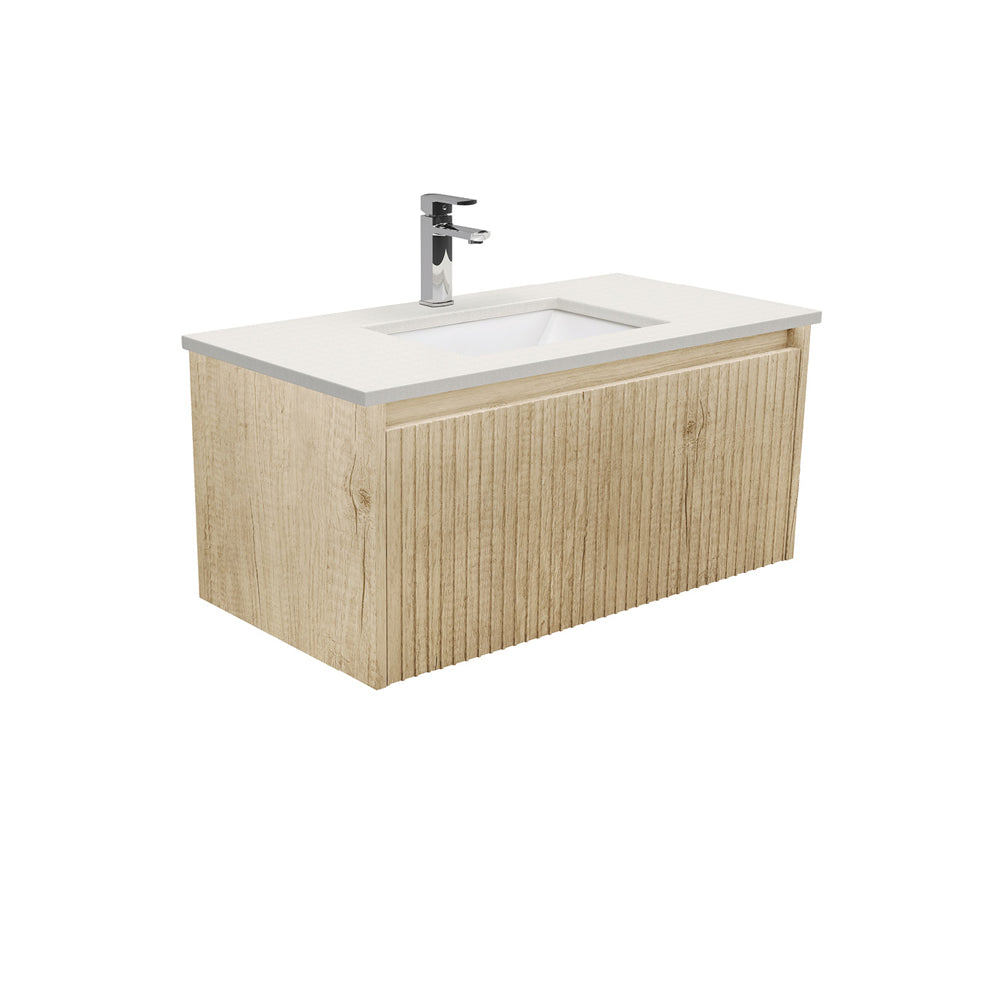 Sarah Alina Scandi Oak Wall-Hung Vanity