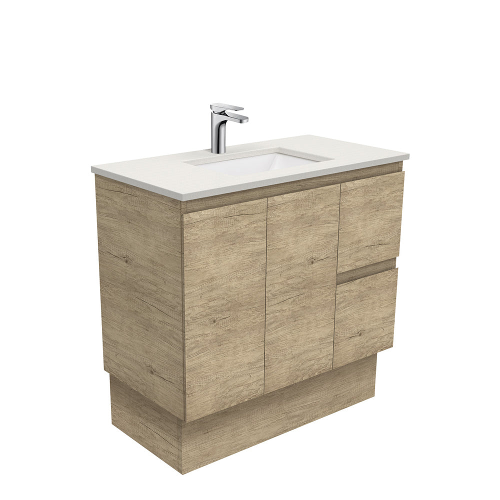 Sarah Edge Scandi Oak Vanity on Kick