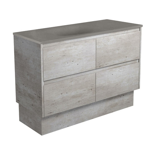 Satori Amato 1200 Industrial Vanity On Kick, Industrial Panels