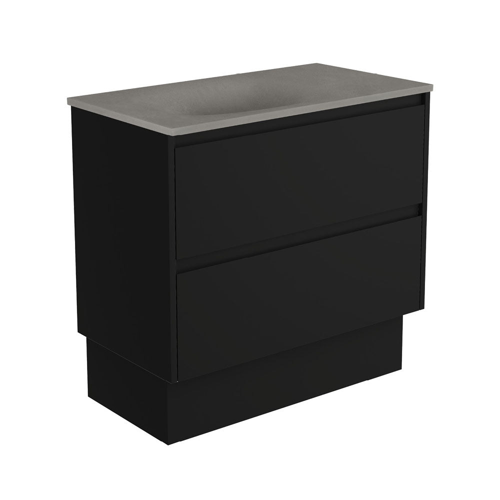 Satori Amato Satin Black Vanity On Kick