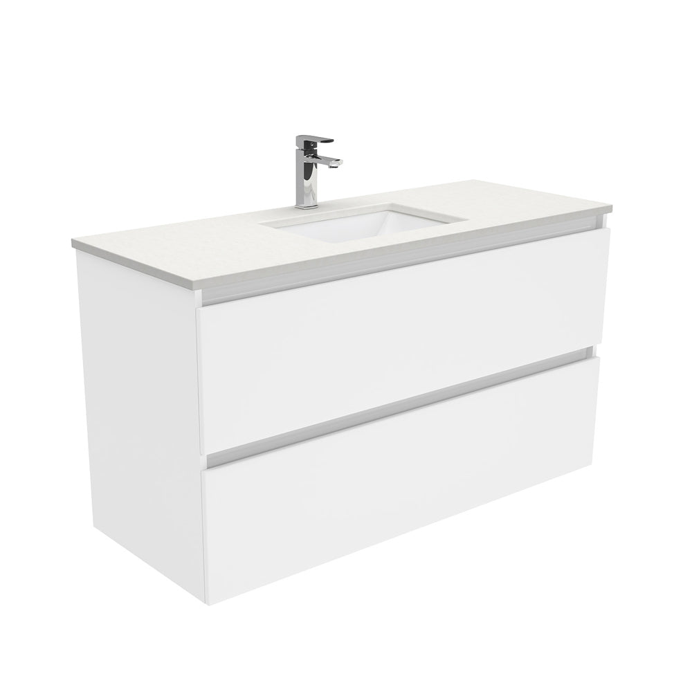 Sarah Crystal Pure Undermount Quest Wall-Hung Vanity
