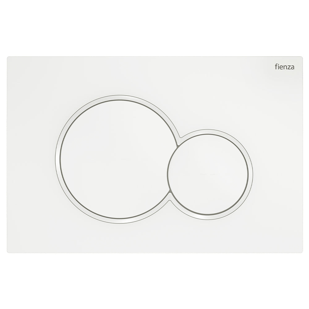Fienza Sigma Round Button Flush Plate