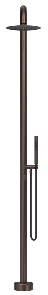 Mica Soft Square Freestanding Outdoor Shower - Neche Interiors