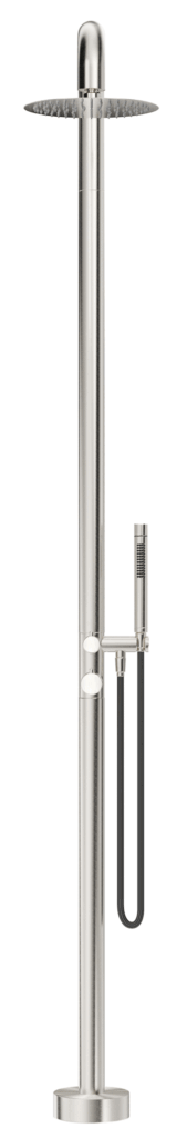 Mica Soft Square Freestanding Outdoor Shower - Neche Interiors