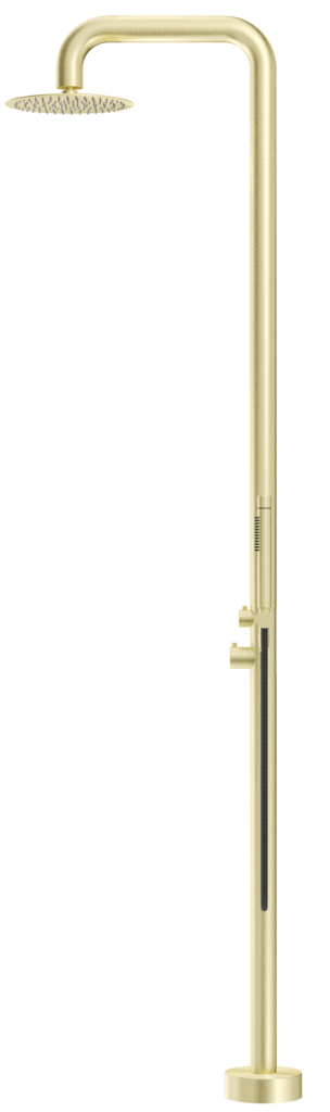 Mica Soft Square Freestanding Outdoor Shower - Neche Interiors