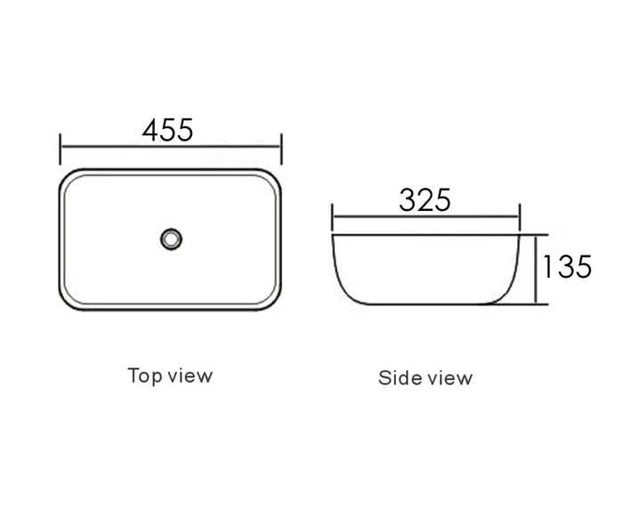 Artis 96 Ultra Slim Counter Top Basin - Neche Interiors