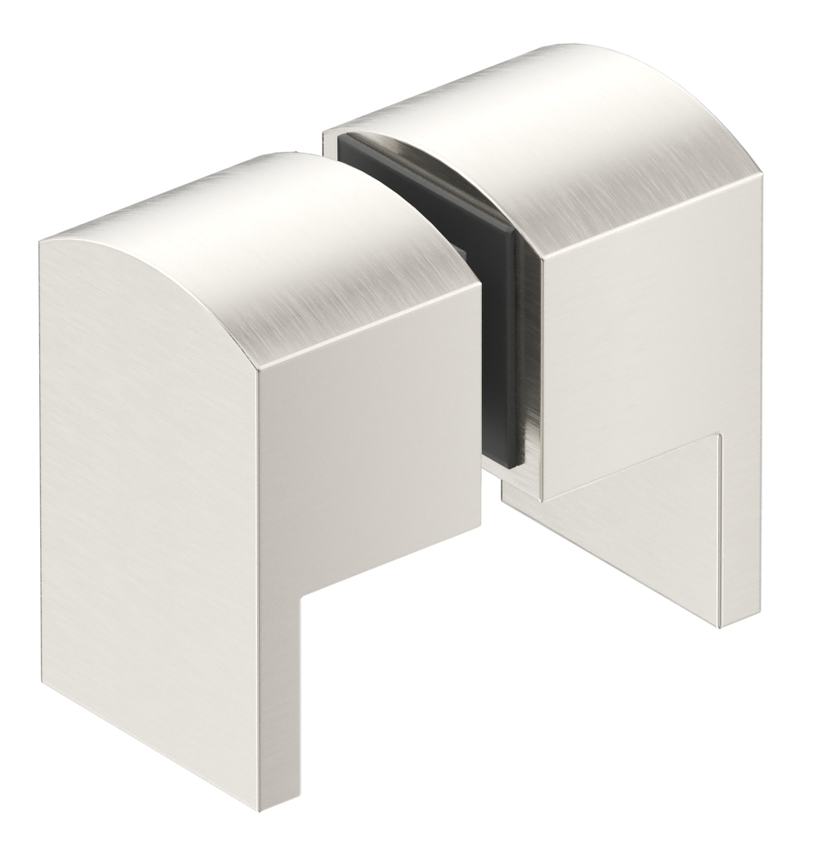 Shower Screen Handle - Square Lever - Neche Interiors