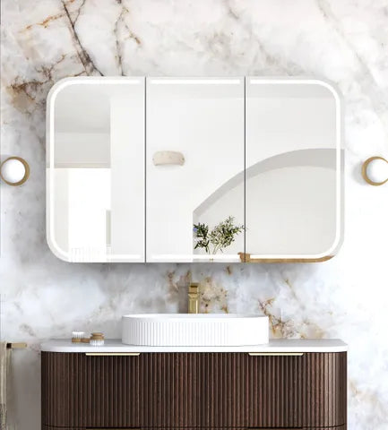 Newport LED Shaving Cabinet - Neche Interiors