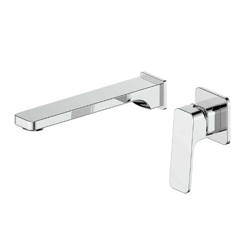 Swept Wall Basin/Bath Mixer